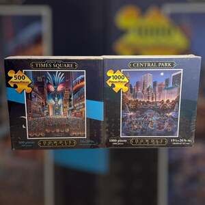 Dowdle Art Jigsaw Puzzles Signs of the Times Square 500pc Central Park 1000pc